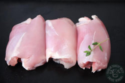 Meat: Chicken Thighs Skinless Boneless  (tray)去皮去骨鸡腿肉 （盘） - apluslogistics